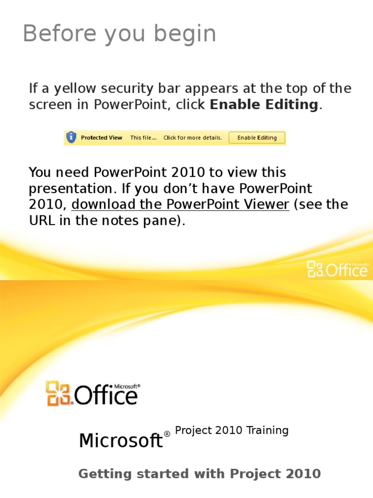 Project 2010 Training Guide | PDF | Computing | Cognition
