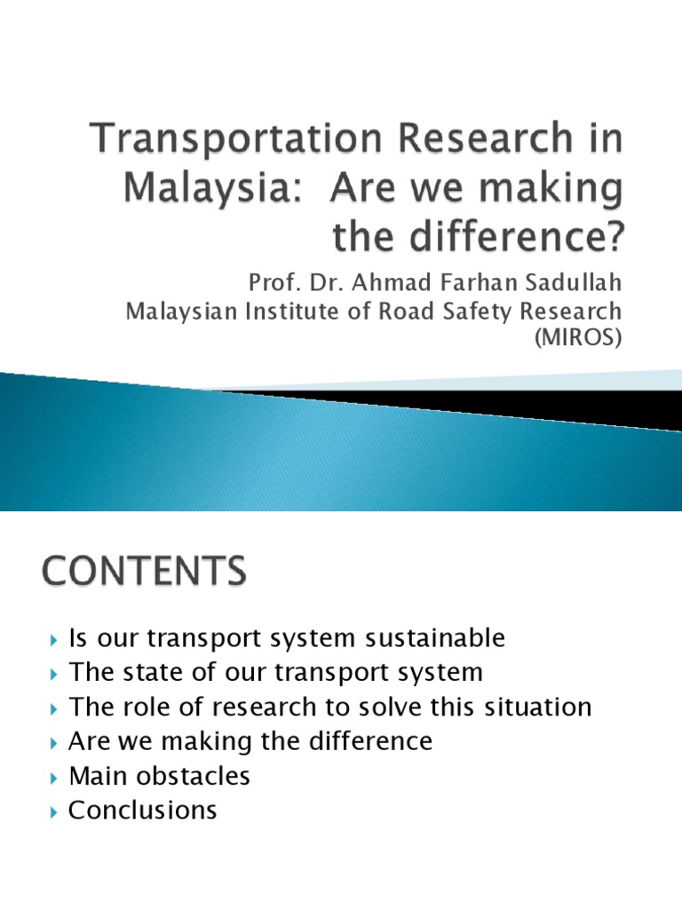 Sustainable Transportation Challenges | PDF | Sustainability | Transport