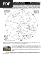 Download November 2014 night sky chart by Powerhouse Museum SN233157503 doc pdf