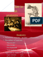 Introduction in Human Anatomy