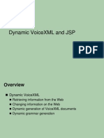 9 - Dynamic VoiceXML and JSP