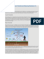 What is Step and Touch Potential and Reducing Resistance to Ground