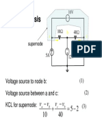 Elec1111 03 Node Voltage AnalysisSolution