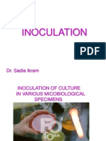 Inoculation: Dr. Sadia Ikram