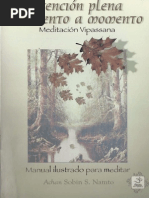 Meditación Plena Momento a Momento - Meditación Vipassana (Achan Sobin S. Namto)