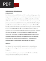Download CASE ANALYSIS- KENT CHEMICALS by sampleassignmentcom SN233168177 doc pdf