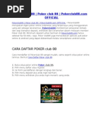 Download Pokerclub88  Poker Club 88  Pokerclub88com OFFICIAL by dewaseo SN233175846 doc pdf