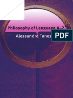 Philosophy of Language A-Z Philosophy A-Z 2007