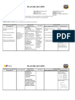 Plan de Leccion de Matematica Decimo Año