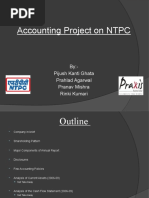 NTPC Financial Statement Analysis