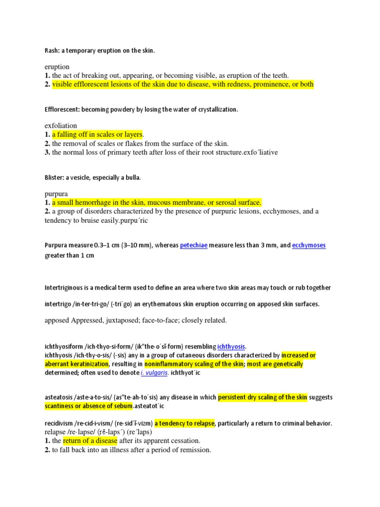 Sample Chart Notes For Dermatology 