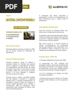 Apostila Historia Contemporanea I