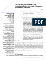 Management of Patients Admitted With Pneumothorax: A Multi-Centre Study of The Practice and Outcomes in Hong Kong