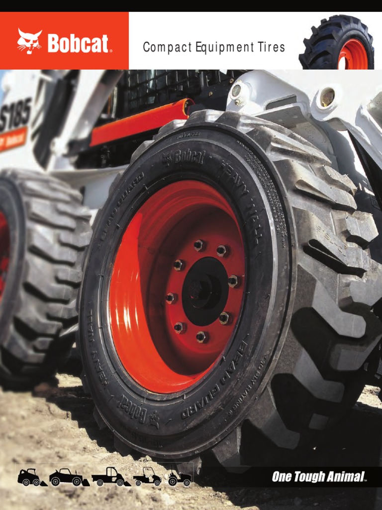 Compact Equipment Tire Brochure | PDF | Tire | Manufactured Goods