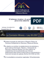 1 Informe Tecnico y Gestion Proyectos Mineros - Fernando Flores