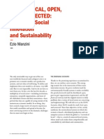 Small, Local, Open, and Connected: Design For Social Innovation and Sustainability