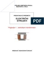 ES 2 - 1-Jednofazni Transformator