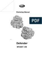 2007 Land Rover Defender Workshop Manual