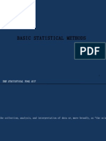 Sec 44  Basic Statistical Methods