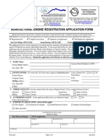 Agricultural Engine Registration Application Form: (District Use Only)