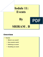 Module 11 - Events