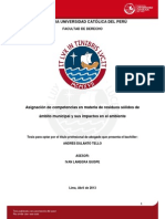 Dulanto Tello Andres Residuos Solidos PDF