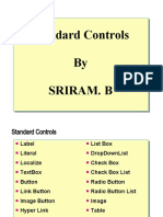 Standard Controls by Sriram. B