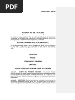 Acuerdo 29-2001- Concejo Fusagasugá