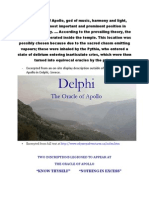 Oracle of Delphi Handout