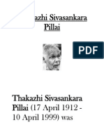 Thakazhi Sivasankara Pillai
