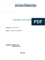 Evaluation Actions