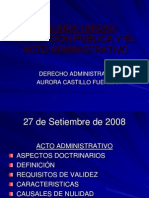 27 Set La Funcion Publica y El Acto Administrativo