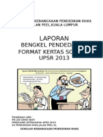 Laporan Format Upsr 2013