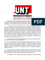 Comunicado Con Motivo de La Ruptura de Las Negociaciones Del Convenio Colectivo de Hostelería de Málaga 07/07/2014