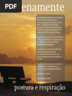 Serenamente - Postura e Respiracao