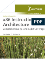 x86 Instruction Set Architecture