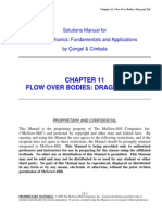 Flow Over Bodies: Drag and Lift: Solutions Manual For Fluid Mechanics: Fundamentals and Applications by Çengel & Cimbala