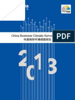 China Business Climate Survey Report