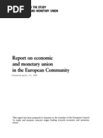 And Monetary Union: in The European Community