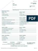 Tegner Lysholm Knee Scoring Scale - Orthopaedic Scores