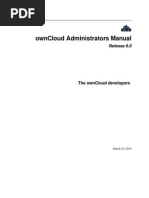 Download Own Cloud Admin Manual by Leonardo Ramirez SN233266473 doc pdf