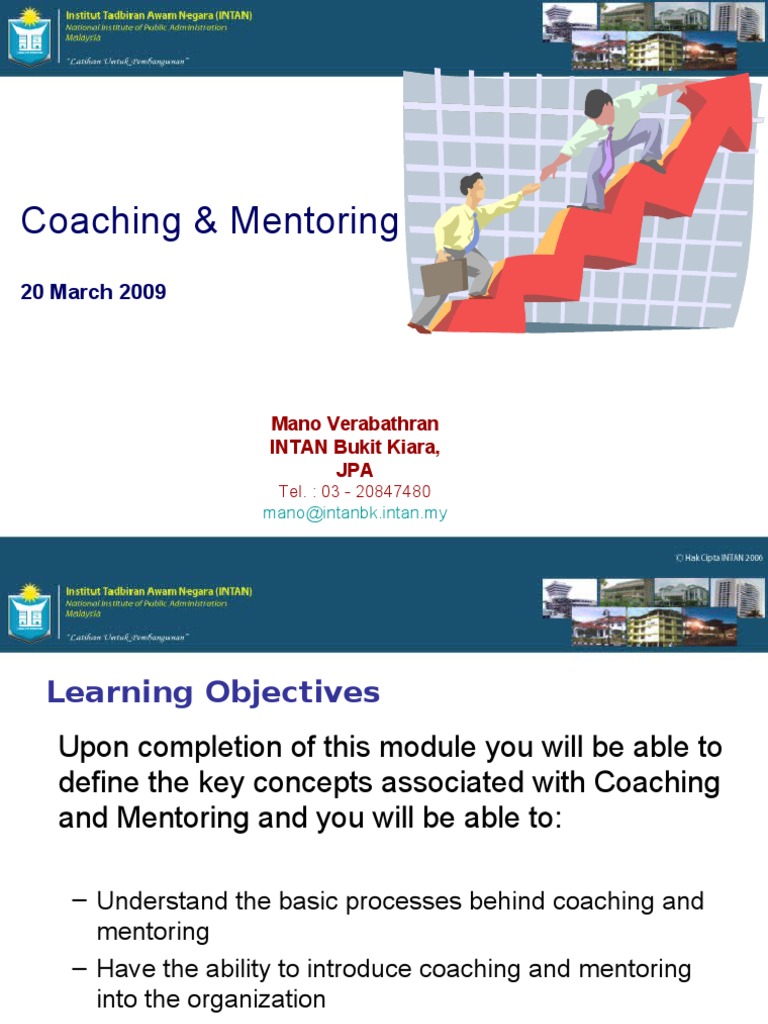 Coaching & Mentoring DSP | PDF | Mentorship | Psychology