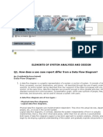 Elements of System Analysis and Design