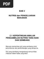 Tingkatan 5 Bab 2 Nutrisi