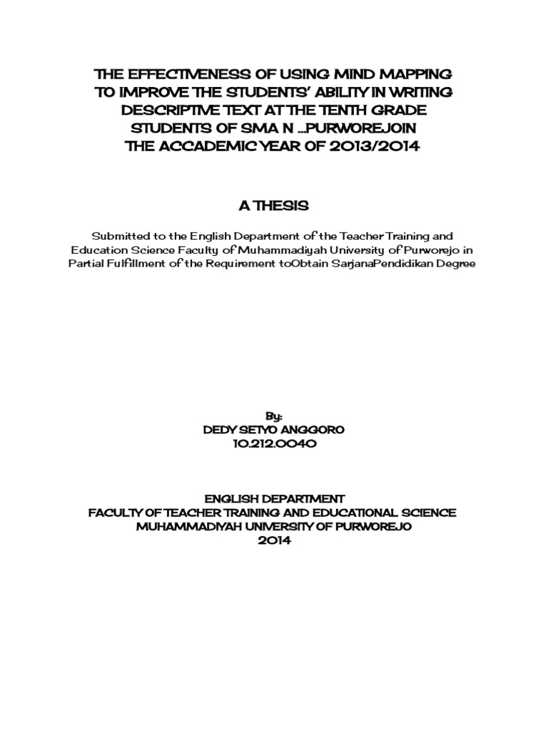 Ideas for thesis topics picture