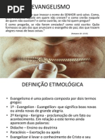 Evangelismo - Plano de Aula