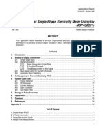 Slaa075 a Low-Cost Single-Phase Electricity Meter Using The