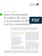 C02 Zara Gestionando La Cadena de Valor y Accionando La RSC Con Los Consumidores