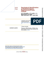 Of Enterotoxigenic Serological Identification: Black and K. H. Lewis C. B. Donnelly, J. E. Leslie, L. A