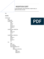 Insertion Sort: Q. To Perform Insertion Sorting Using Singly Linked List, Where The Linked List (1) Might Be Empty